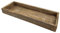 Tablett Mangoholz Dekotablett massives Holz Tischdeko Serviertablett 34 x 12 cm