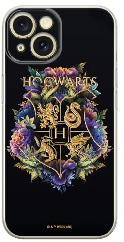 ERT GROUP Handyhülle für iPhone 15 Original und offiziell Lizenziertes Harry Potter Muster 020 optimal an die Form des Handy angepasst, hülle aus TPU