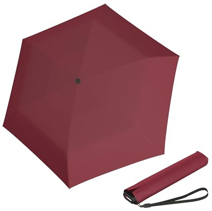 Knirps Regenschirm US.050 Ultra Light Slim Manual Fashion Bordeaux weinrot