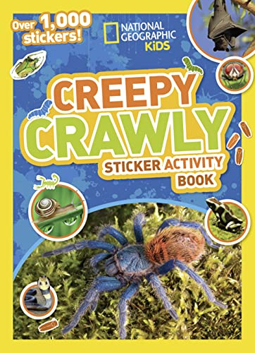 National Geographic Kids Creepy Crawly Sticker Activity Book: Over 1,000 Stickers! (NG Sticker Activity Books)