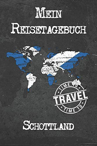Mein Reisetagebuch Schottland: 6x9 Reise Journal I Notizbuch mit Checklisten zum Ausfüllen I Perfektes Geschenk für den Trip nach Schottland für jeden Reisenden