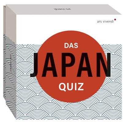 ars vivendi verlag Das Japan Quiz – 66 Fragen für echte Japan-Fans: Von Samurai bis Sushi, Anime & Tempel | Wissen testen & staunen | Perfekt für Quizabende, Japanliebhaber & als Geschenkidee