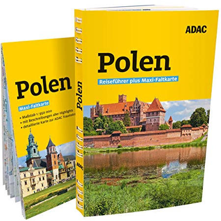 ADAC Reiseführer plus Polen: Mit Maxi-Faltkarte und praktischer Spiralbindung