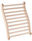 eliga Rückenlehne ergonomische Form, 1 Stück (1er Pack)