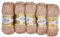 Alize 5 x 100g Diva Batik Wolle, 500 Gramm merzerisierte Strickwolle Acrylwolle
