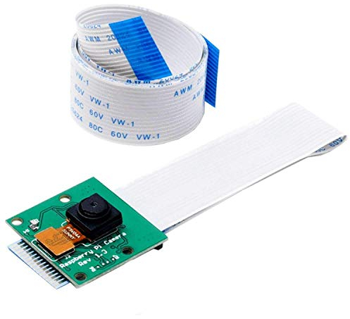 AZDelivery Kamera mit 15cm Flexkabel und 100cm Flexkabel kompatibel mit Raspberry Pi inklusive E-Book!