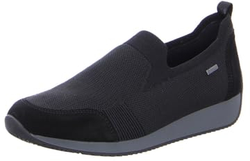 ARA Damen LISSABON Slipper Sneaker, SCHWARZ, 41