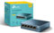 TP-Link LS105G 5 Port Gigabit Network Switch, Metal Case, Energy-Saving, Plug & Play, Ethernet Switch, Ethernet Splitter, Desktop or Wall Mount, Silent Operation, Support QoS