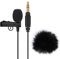 Rode Lavalier GO Ansteckmikrofon Lavaliermikrofon Schwarz + keepdrum Fell-Windschutz WS05