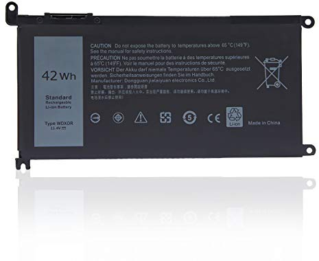 Oyomba WDXOR WDX0R Batterie de Remplacement pour Dell Latitude 3480 3580 3189 3379, Inspiron15 5378 5565 5567 5568 5578 5579 5765 5767 5770, 7560 7368 7378 7460, Vostro 5468 5568 3CRH3 T2JX4