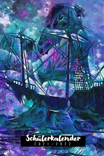 Schulplaner 2021 2022 blau: Kalender für Schüler und Studenten 2020/2021