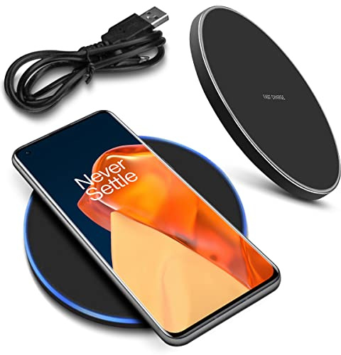 QI Wireless Charger Schnell Ladegerät kompatibel mit OnePlus 13 12-10 9 8 Pro Induktive Ladestation 10W Universal Schnellladestation Kabellos