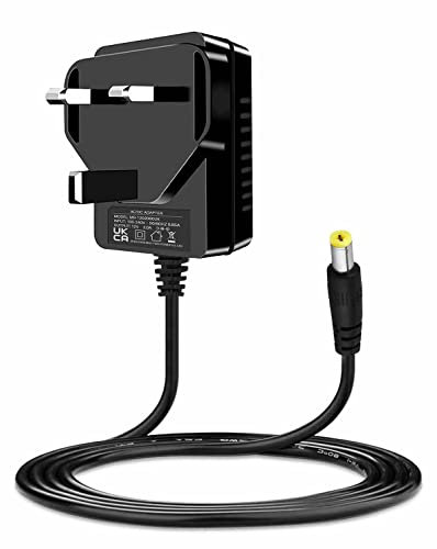 12V 2A Power Adapter 1.2M AC to DC Power Supply Adapter 5.5mm x 2.1mm Jack for Led Strips, CCTV Camera, IP Cameras, ADSL Cats, HUB, Cisco Router, Yamaha Keyboard, UKCA Approved