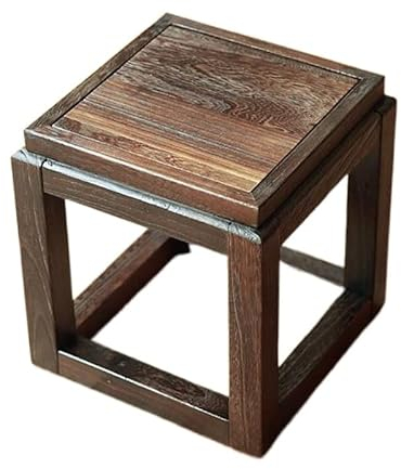 Kleiner Fußhocker Hocker Japanischer antiker Holzhocker Stuhl Paulownia-Holz Kleine asiatische traditionelle Möbel Wohnzimmer tragbarer niedriger Standhocker Design-Fußhocker kleiner Tritthocker Hocke