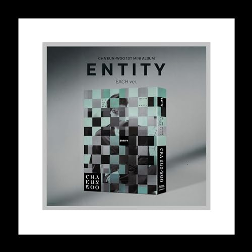 ASTRO Cha Eunwoo ENTITY 1st Mini Album CD+Folding Poster on pack+Photobook+Photocard+Sticker+DIY entity+Accordion lyric paper+Tracking Sealed EUN WOO (EACH Version)