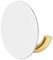 Sunicon Crochet Adhésif en Acier Inoxydable,Attache Murale Sans Percer,pour Serviette, clés, maison, cuisine, salle de bain, anti rouille et ét Porte Manteau Adhésif (Gold)