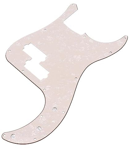 Parliky 13löcher Schlagbrett Für Pb Bass Schlagplatte Kratzfestes Schlagbrett Zum Schutz Der Gitarre Passend Für Precision Bass