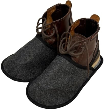 CUTSUGOK Felt museum slippers overshoes shoe covers overslippers for floor protection against dirt and scratches, craftsman slippers