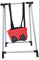 FAVOMOTO Altalena Per Bambole Oggetti Di Scena Per La Fotografia Accessori Per Bambole Bambola Giocattolo Mini Altalena Prop Giocattolo Per Ragazze Mini Arredamento Altalena Rosso Stoffa
