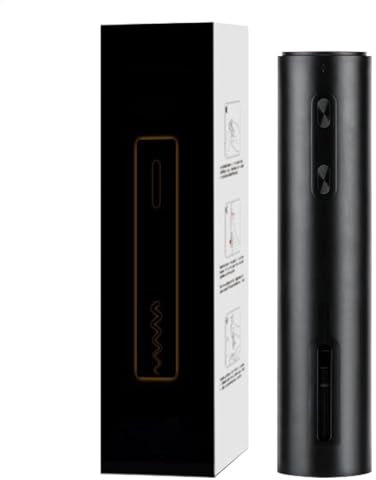 Electric Wine Opener | Wine Bottle Opener, Automatic Wine Bottle Opener,Electric Bottle Opener, Rechargeable Wine Corkscrew for Parties, Weddings