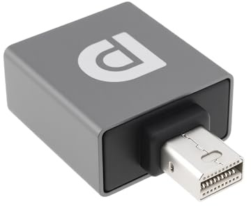 eMagTech Convertidor Mini DisplayPort Hembra A Mini DisplayPort Macho Adaptador 8K 60 Hz para Consolas de Juegos Port¨¢Tiles 23 X 22 X 11 Mm