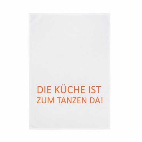 17;30 HOME Geschirrtuch - die Küche ist zum Tanzen da