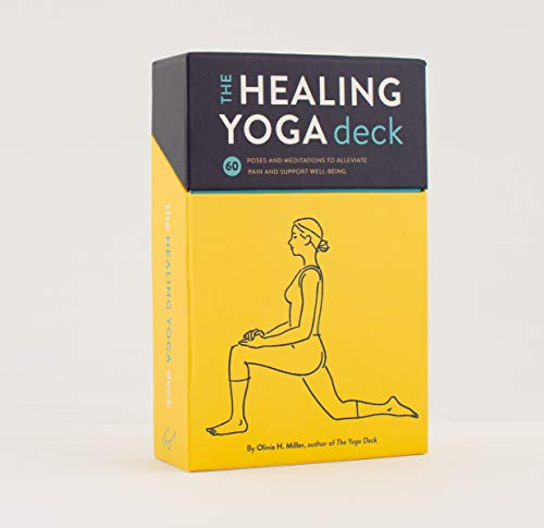 The Healing Yoga Deck: 60 Poses and Meditations to Alleviate Pain and Support Well-Being (Deck of Cards with Yoga Poses for Healing, Yoga for Health ... Meditation and Exercises for Pain Relief)