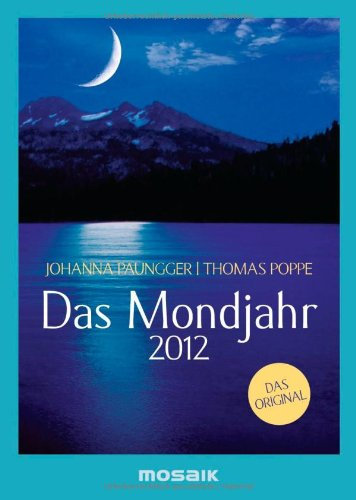 Das Mondjahr 2012: s/w-Taschenkalender