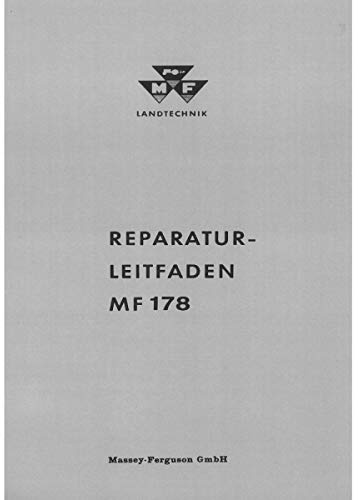Massey Ferguson MF 178 mit dem Perkins A4.248 Motor - Traktor Werkstatthandbuch
