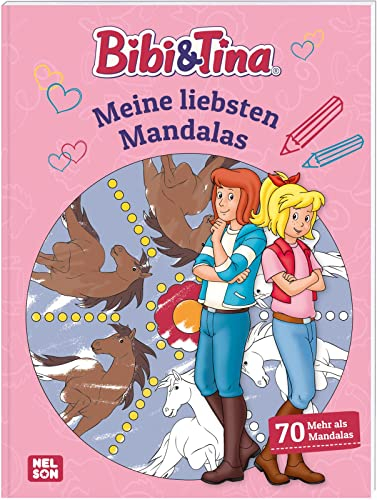 Bibi & Tina: Meine liebsten Mandalas: Ausmalmotive für Jungen und Mädchen ab 4 Jahren (Bibi & Tina: Freunde für immer!)