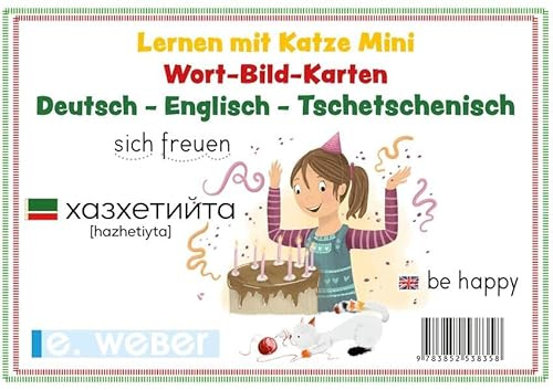 Grundwortschatz DAZ Wort-Bild-Karten Deutsch-Englisch-Tschetschenisch: Dreisprachige Sammlung von Wort-Bild-Karten zum Aufbau des Wortschatzes für den ... an Grundschulen/Volksschulen