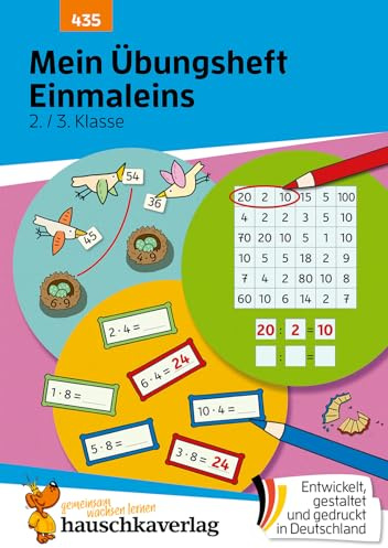 Mein Übungsheft Einmaleins 2./3. Klasse: 1x1 lernen – Mathe 2. Klasse und 3. Klasse – kleines Einmaleins (Lernhefte zum Üben und Wiederholen, Band 435)