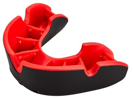 OPRO Silver Level Mundschutz | Gum Shield für Rugby, Hockey und andere Kontaktsportarten (Kinder, Schwarz)