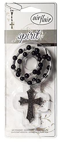 Airflair Lufterfrischer Spirit Kreuz (Believe) – Langanhaltender Auto Duft für den Rückspiegel– Auto Duft Innenraum mit angenehmem Dufterlebnis – Frischer Duftbaum Auto