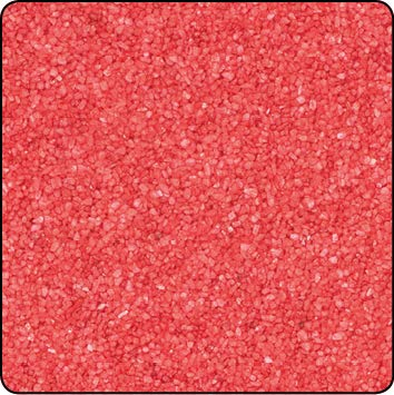 Season Farbsand, Dekosand, 0,5mm, 0,5 kg im Beutel, (rot)