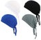 GUIFIER 4 Stück Sport Kopfbedeckung Bandana Schnell Trocknende Kopftuch Atmungsaktiv Schädelkappe Fahrradmütze unter Helm UV Schutz Stirnband Bandana Piratenhut Kappe Pirat Radfahren Bandana