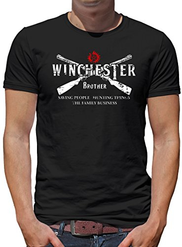 TShirt-People Winchester Bros 2 Guns T-Shirt Herren XXXL Schwarz