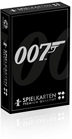 Winning Moves Number 1 Spielkarten - James Bond Display (12 Stück) - DE