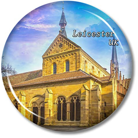 UK Leicester Magnet Fridge Sticker 2.28 Inch