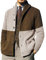 Ying Jacke Herren Revers Mode Farbabstimmung Urban Jugend Longsleeve Knopfleiste Herren Strickjacke Regular Fit Frühling Casual Atmungsaktiv Herren Stricken Jacke D-Beige M