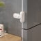 EUDEMON 1 Pack Actualizado a prueba de niños refrigerador/congelador Cerradura de la puerta Aplique a la tira de sellado máxima de 1 (25 mm), sin necesidad de herramientas ni taladro (Blanco)