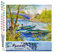Figured'Art Malen Nach Zahlen Erwachsene Angler und Boote an der Pont de Clichy - Van Gogh - Paint by Numbers Basteln DIY Bastelset 40x50cm ohne Holzrahmen