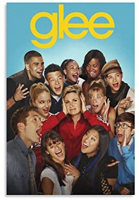 Glee Youth Comedy TV-Serie Poster, modern, klassisch, Posterdruck, Fotokunst, Malerei, Leinwand, Poster, Zuhause, moderne Dekoration, Poster, 50 x 75 cm