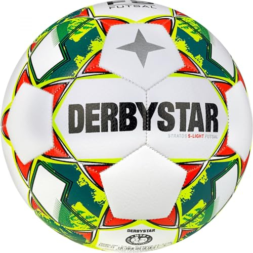 Derbystar Stratos Light v23 Ball Weiss Gelb Blau 3