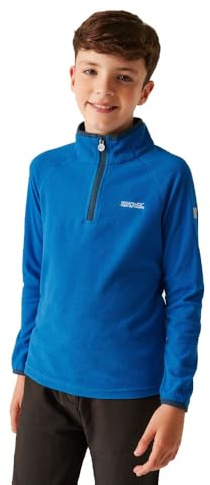 Regatta Loco Half Zip Fleece Indigo Blue/Skydiver Blue 3-4yrs