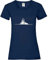Skibindung Frauen Lady-Fit T-Shirt Navy S