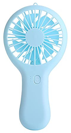 Ventilateur Portable de Bureau USB Rechargeable - Mini Personnel Pliant Actionné par Batterie pour la Maison et l'Extérieur
