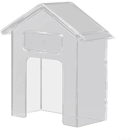 Cubierta de lluvia para timbre inalámbrico, funda transparente impermeable para control de acceso inalámbrico, cubierta de lluvia para protección de timbre