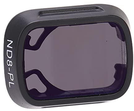 Objektivfilter, ND Filterset kompatibel mit DJI Mini 3 Pro, Objektivzubehör Drohne Filter mit Rahmen aus Aluminiumlegierung, optisches Glas ND8 PL HD
