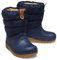 Crocs Unisexe Enfant Classic Neo Puff Boot T Bottes, Navy/Gum, 24/25 EU
